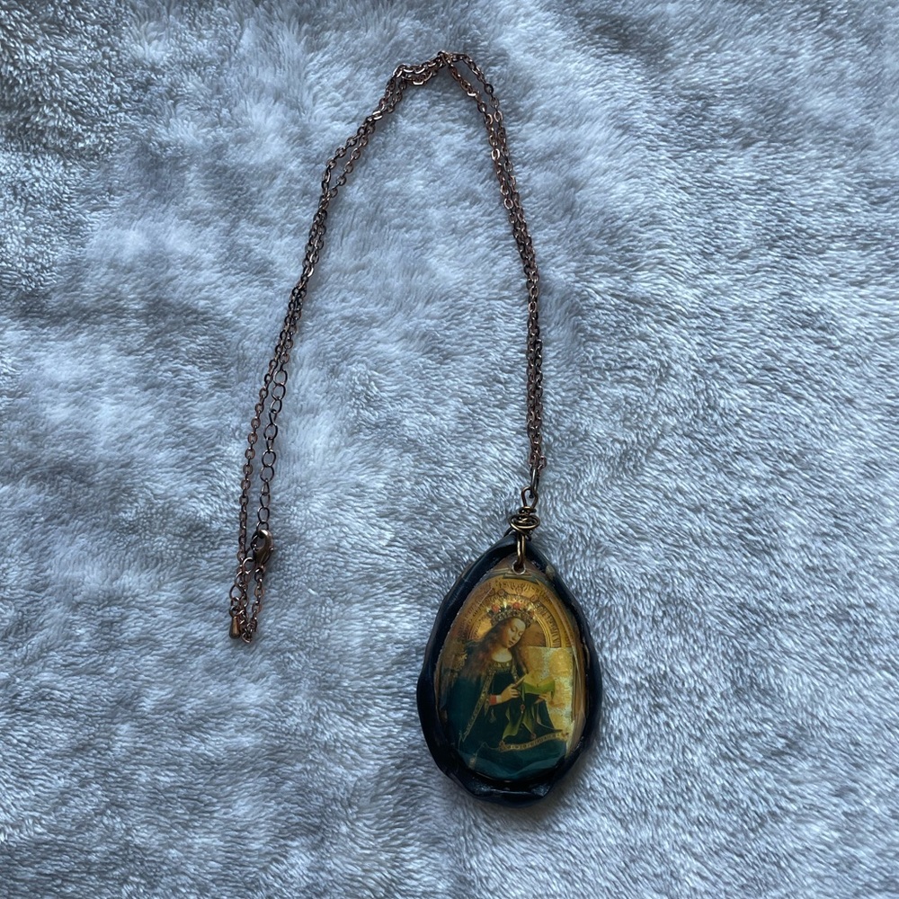 Classical Art unique handmade necklace